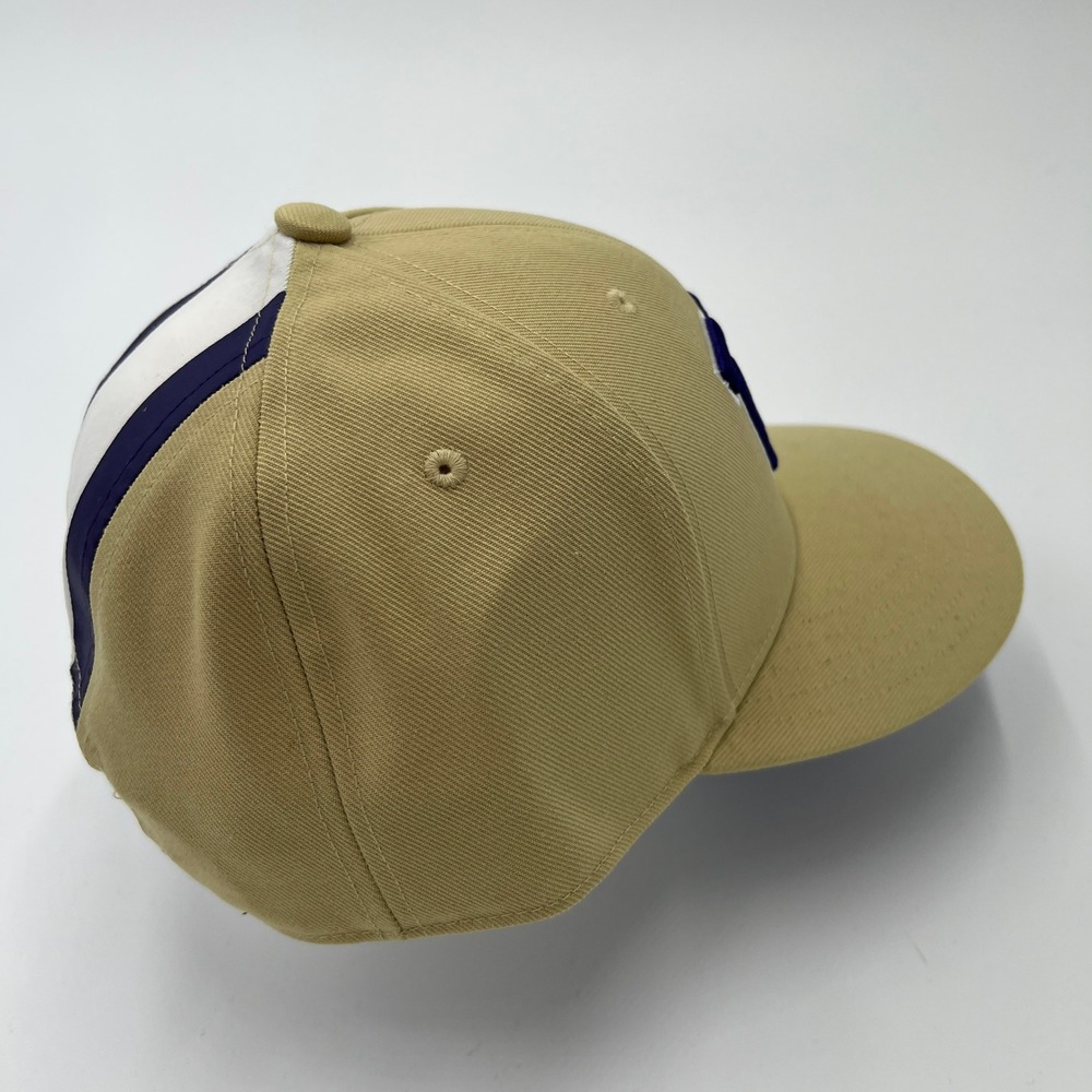 Adidas Washington Huskies W Snapback Hat Tan‎ Purple Adidas Logo NCAA - Picture 4 of 6